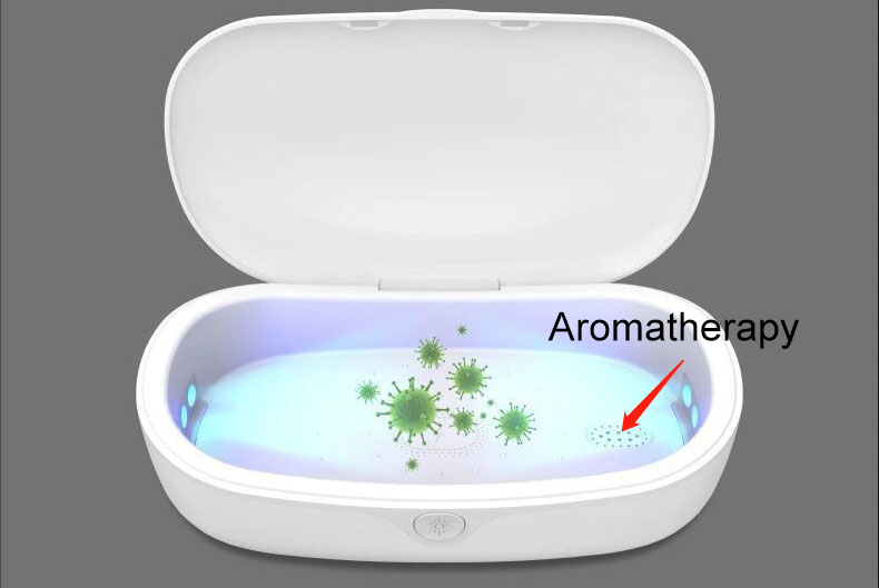 Ultraviolet sterilizer box aromatherapy function