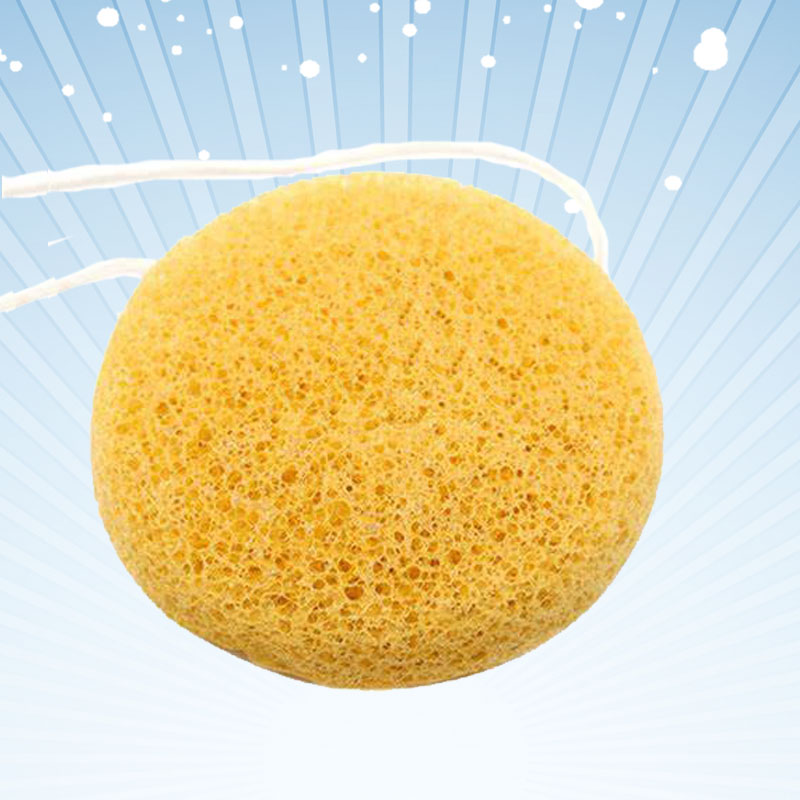 Yellow Konjac Cleansing Sponge 